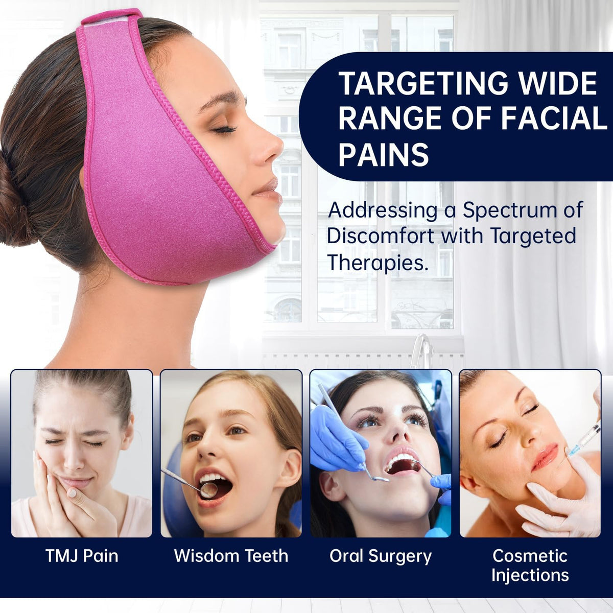 BeautyHalali ComfortWrap™ — Wisdom Teeth Ice Pack Head Wrap