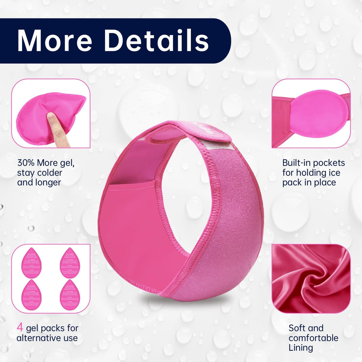 BeautyHalali ComfortWrap™ — Wisdom Teeth Ice Pack Head Wrap