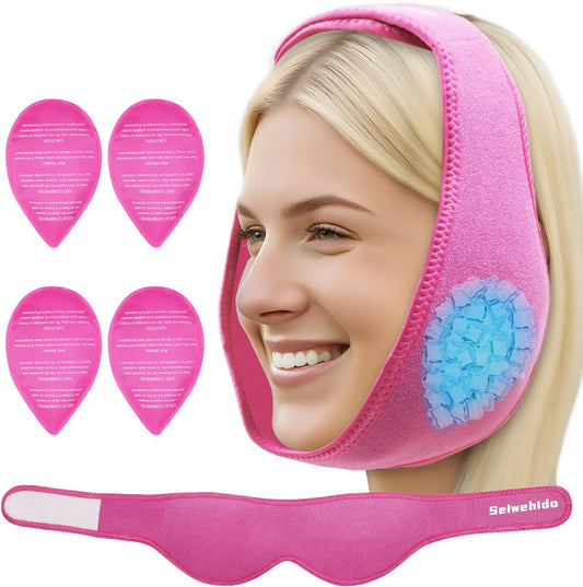 BeautyHalali ComfortWrap™ — Wisdom Teeth Ice Pack Head Wrap