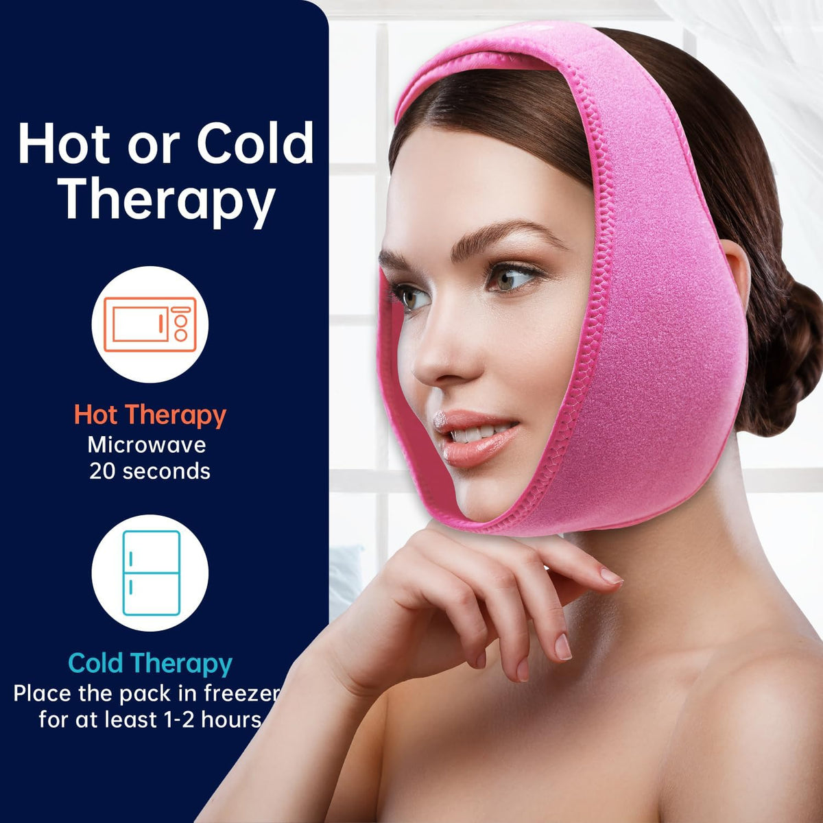 BeautyHalali ComfortWrap™ — Wisdom Teeth Ice Pack Head Wrap